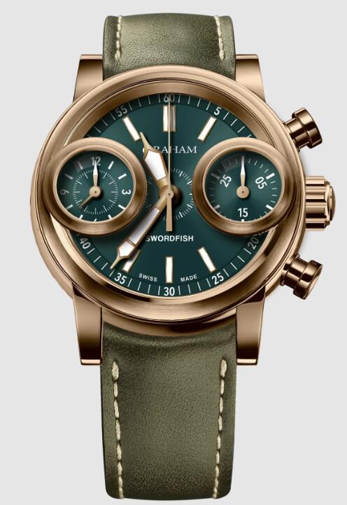 Replica Graham Watch 2SXAK.G01A.K137T Swordfish BRONZE GREEN